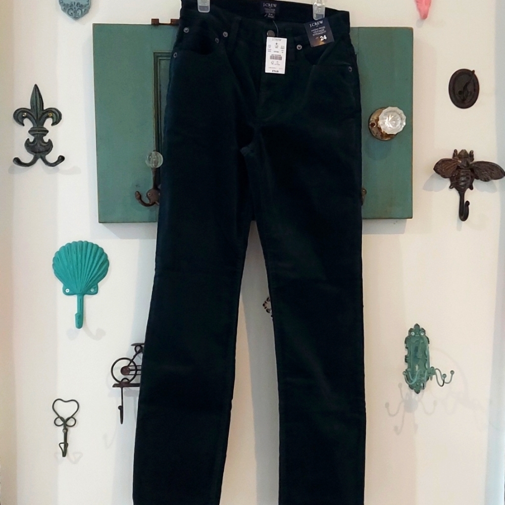 NWT JCREW High-Rise Vintage Straight Leg Corduroy Pants